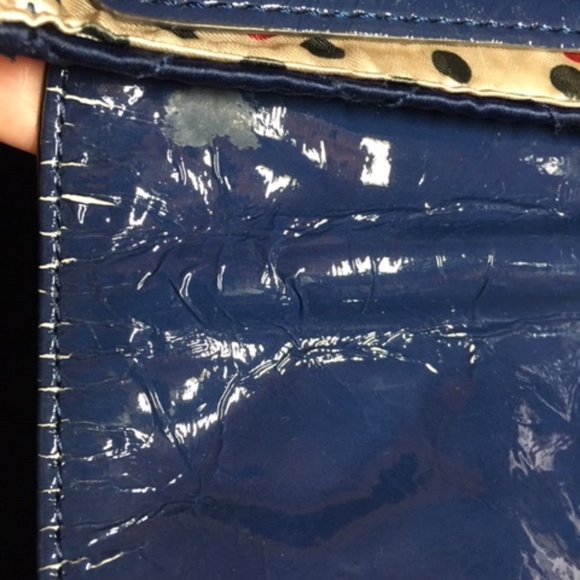 Guess Blue Sequin Sparkles Quilted Crossbody Bag - Picture 14 of 15